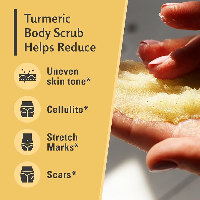 Exfoliating Turmeric Scrub and Skin Exfoliator - Image 7
