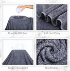 Peryiter Oversized Bath Towels Set of 6 - Image 4
