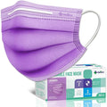 Medtecs Face Mask Disposable – Available in 50 & 2, 3-Ply Breathable, Soft Fit by MedtecsGroup