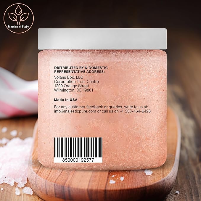 MAJESTIC PURE Himalayan Salt Body Scrub - Image 5