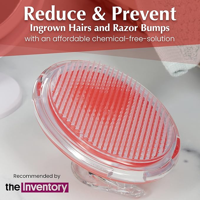 Dylonic Exfoliating Brush for Ingrown Hair and Razor Bump Prevention - Image 2
