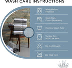 100% Cotton Hand Towel Set of 4, Sustainable, Highly Absorbent, Quick Drying - Image 5