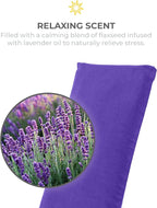 Sunshine Yoga 4-Pack Scented Sateen Eye Pillows, Low-Luster, 9’’ x 4’’ Flaxseed - Image 2