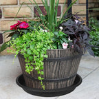 2 Pack of 22 inch Extra Large Plant Saucer, Extra-Deep 3.4" Plant Tray - Image 4