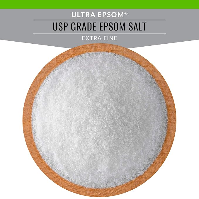 SaltWorks Ultra Epsom Bath Salt, Extra Fine Grain, 5 Pound Bag - Image 4