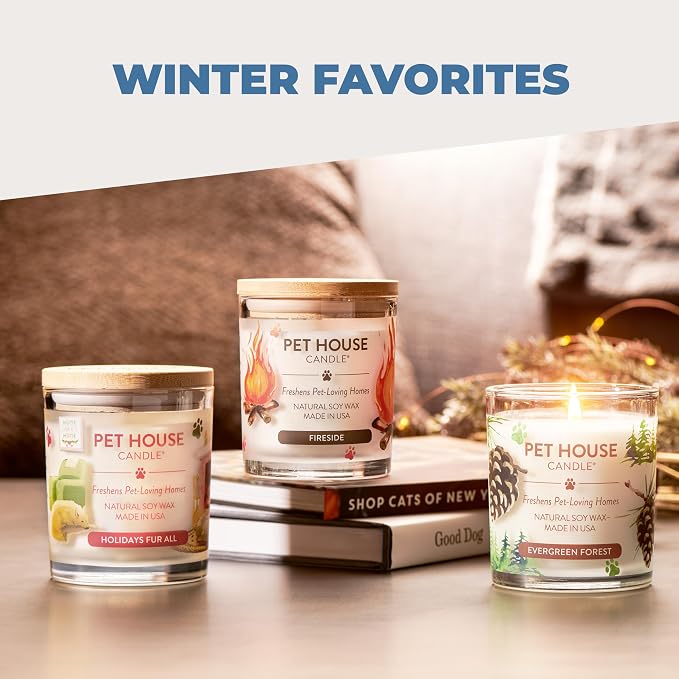 Pet House Candles, Clean Burning, Long Lasting Scented Pet Odor Candles - Image 7