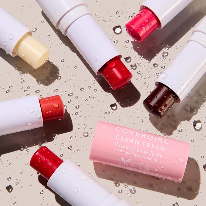 CoverGirl Clean Fresh Tinted Lip Balm, Vegan Formula, Natural Finish, - Image 7