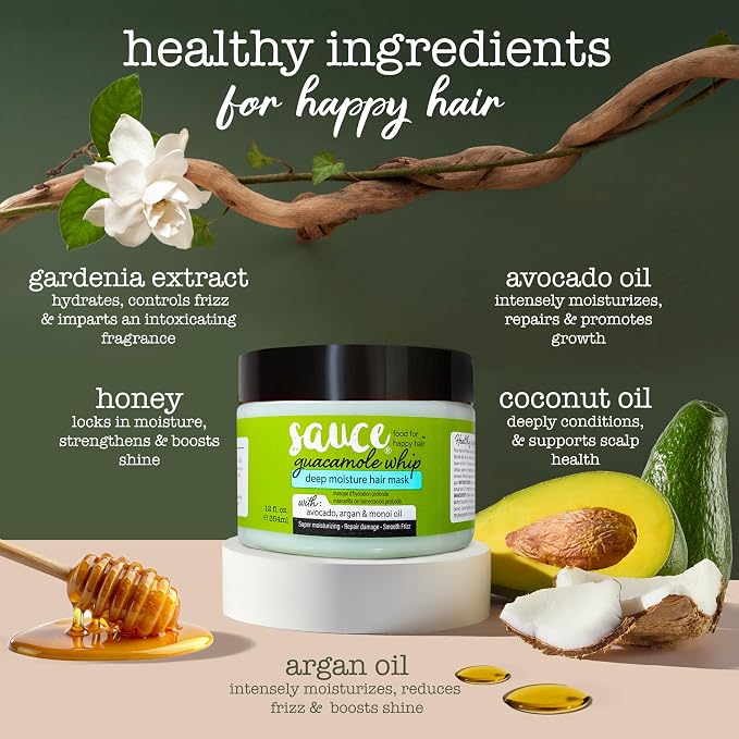 SAUCE BEAUTY Guacamole Whip Hair Mask - Image 4
