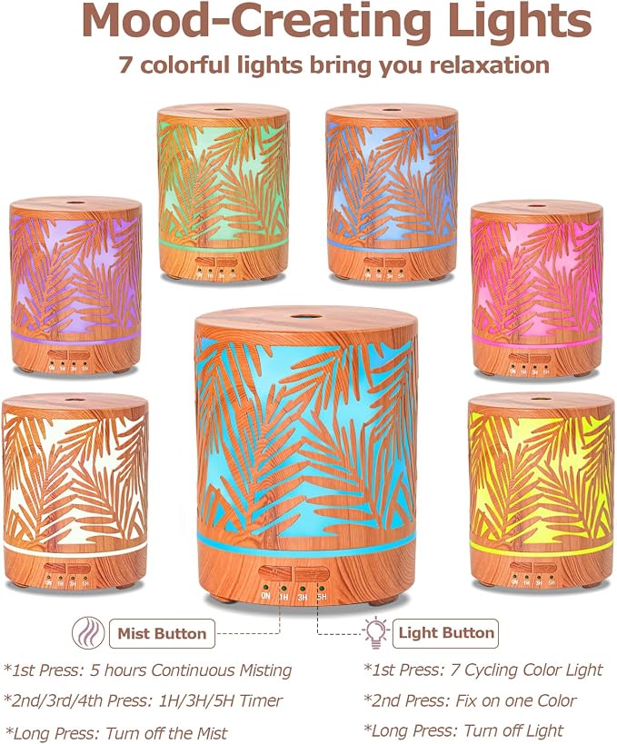 Essential Oil Diffuser Metal Aromatherapy Oil Diffusers - Image 2