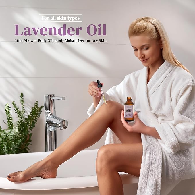 Lavender After-Shower Moisturizing Body Oil - Image 6