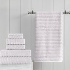Classic Turkish Towels 6 Piece Heavy Duty Fast Drying Bath Sets Made - Image 6