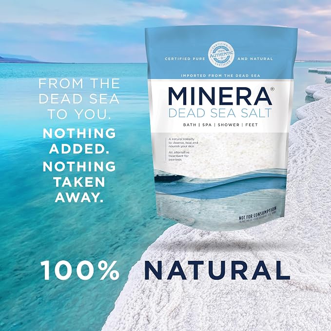 Minera Fine Grain Dead Sea Salt - Image 6