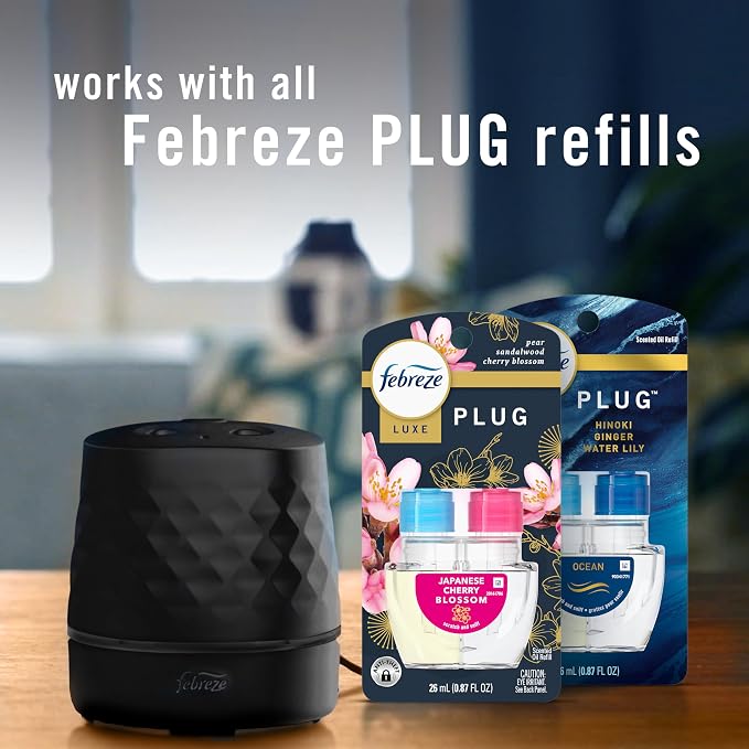 Febreze Plug Scent Booster Starter Kit, Oil Diffuser, Air Freshener Plug in - Image 10