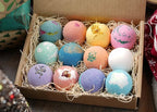 LifeAround2Angels Bath Bombs Gift Set 12 USA made Fizzies, Shea & Coco Butter - Image 9