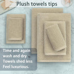 VOOVA & MOVAS Tan Bath Towels - Image 5