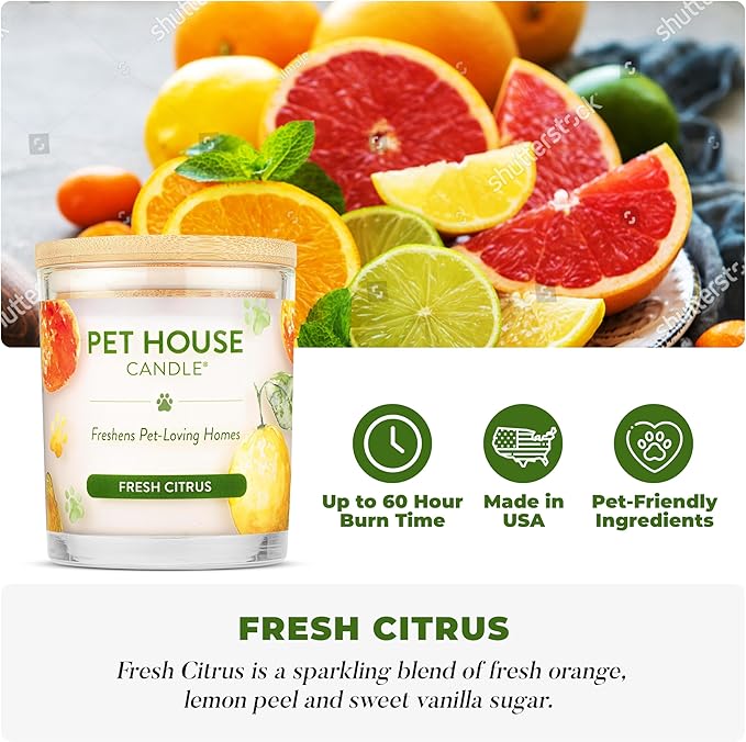 One Fur All Pet House Candle 2 Pack - Image 2
