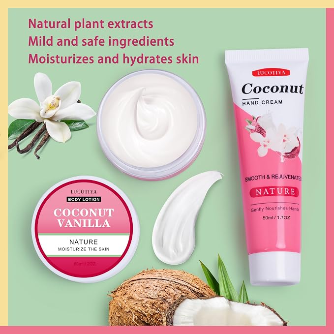 Gifts for Women, Birthday Gifts Friendship Gifts for Women, Travel Size Coconut - Image 5