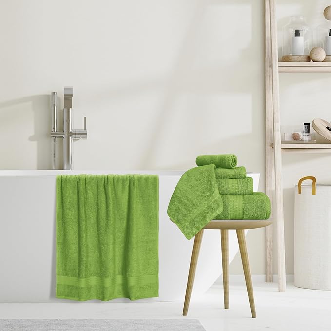 GLAMBURG Ultra Soft 8-Piece Towel Set - Image 5