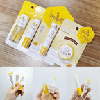 4 Piece Honey Milk Lip Mask Lip Balm Lip Scrub Lip Oil Lip Care Kit, - Image 8