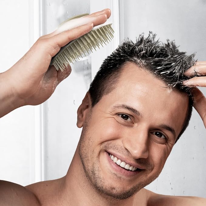 Ecoed 2 PC Scalp Massager Shampoo Brush, Scalp Scrubber & Exfoliator - Image 3