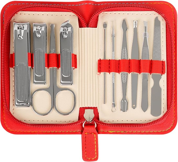 Premium Stainless Steel Nail Clippers Set by Unknown