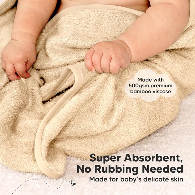 KeaBabies 2-Pack Hooded Baby Towels - Image 4