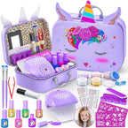 Kids Nail Polish Set for Girls, Nail Art Kit by Websonaw