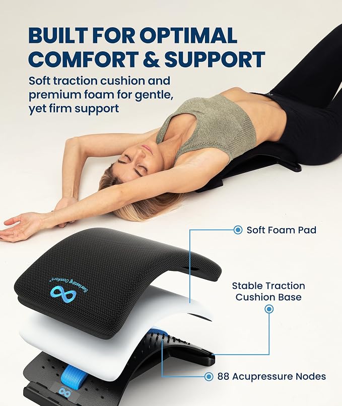 Everlasting Comfort Lumbar Support Board Back Stretcher - Image 3