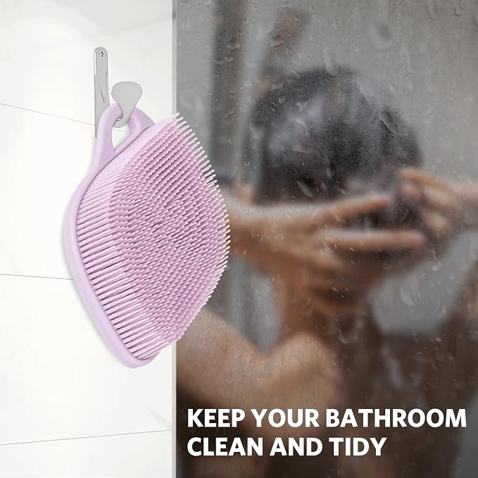 Sndyi Silicone Body Scrubber, Gentle Exfoliating Body Scrubber - Image 7