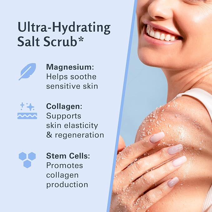 Magnesium Body Scrub for Sore Muscles, Exfoliation & Relaxation | Calming & - Image 2