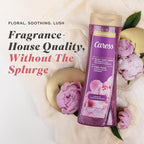 Caress Peony & Almond Blossom Body Wash, Hyaluronic Acid & Vitamin B3 - Image 3