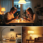Linkind A19 LED Light Bulbs, 60W Equivalent, 8.5W Energy Efficient, 2700K Soft - Image 7