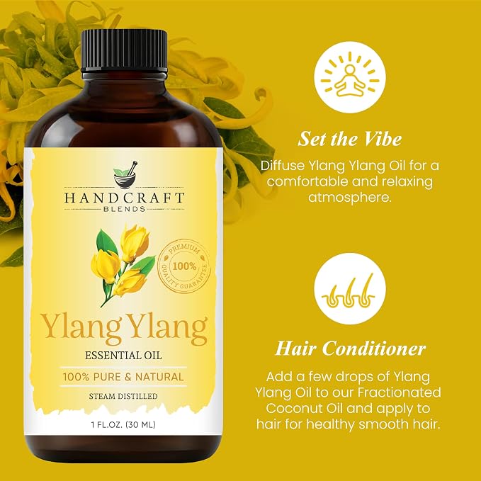 Handcraft Blends Ylang Ylang Essential Oil – 1 Fl Oz – 100% Pure and Natural – - Image 4