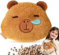 Capybara Microwave Heating Pad for Pain Relief, Moist Heat Pack Unscented Hot by Comfheat