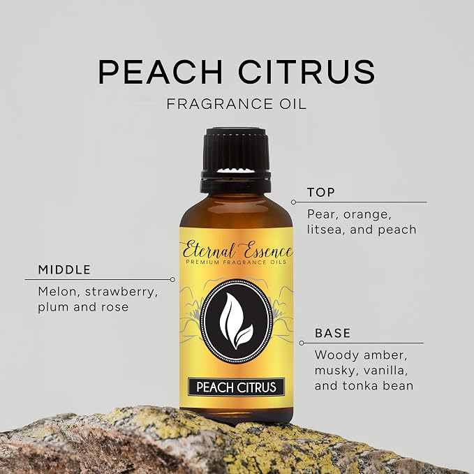 Eternal Essence Oils Peach Citrus 30ml Premium Fragrance Oil - Image 2