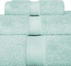 SUPERIOR Egyptian Cotton Pile 3 Piece Towel Set, Includes 1 Bath, 1 Hand - Image 4