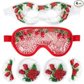 LEOSTEP 4 PCS Cooling Eye Mask Set by MoreYoungerMoreHealthier