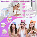 137 PCS Spa Party Supplies For Girls, Include Face Mask, Bath Bombs, Hand Cream - Image 9