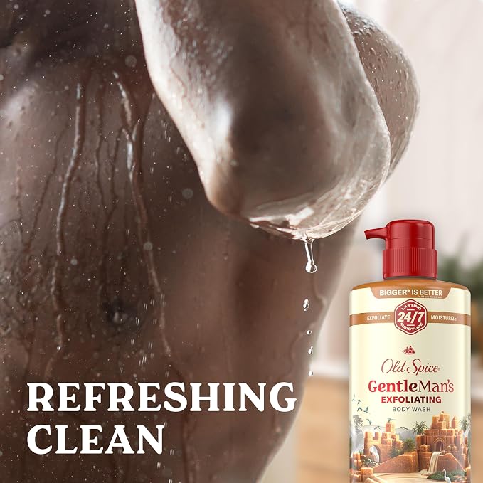 Old Spice GentleMan's Exfoliating & Moisturizing Body Wash - Image 5