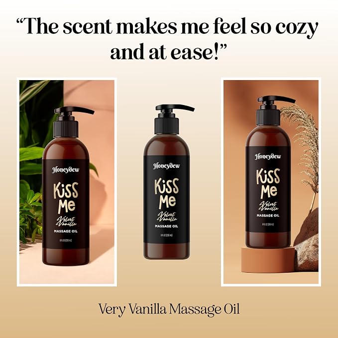 Vanilla Sensual Massage Oil for Couples - Image 2