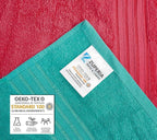 ZUPERIA Premium Multicolor Bath Towels Set of 8 100% Pure Cotton Shower Towels - Image 7