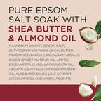 Dr Teal's Pure Epsom Magnesium Salt Soak, Shea Butter & Almond, 3 lbs - Image 8