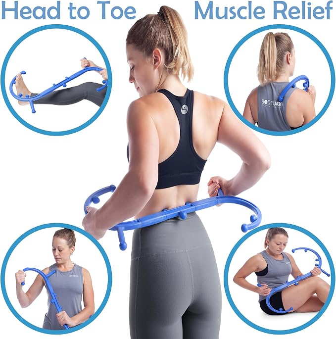 Body Back Buddy Classic USA Made FSA Eligible Handheld Full Body Massage Cane - Image 6