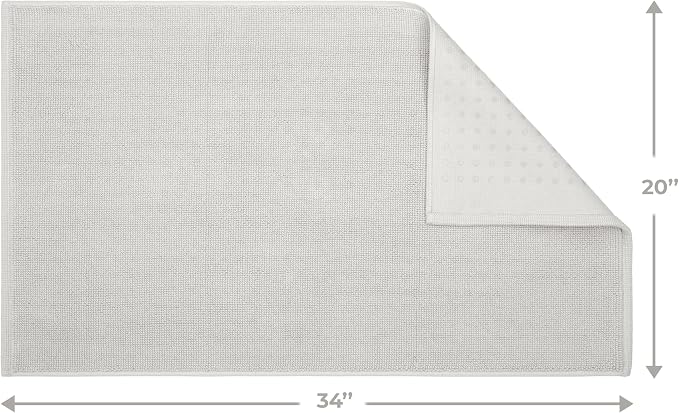 Cotton Paradise 100% Cotton Non Slip Bath Mats - Image 4