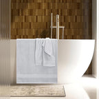Belizzi Home 8 Piece Towel Set 100% Ring Spun Cotton, 2 Bath Towels 27x54 - Image 5
