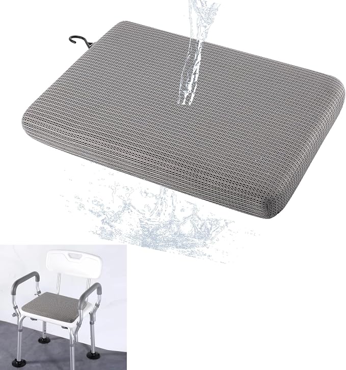 Shower Seat Cushion, Bath Chair Cushion, Bathtub Cushion by SOKHOND