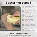 Magic Exfoliating Bath Sponge, 3D Super Soft Exfoliating Bath Sponge, Skin - Image 3