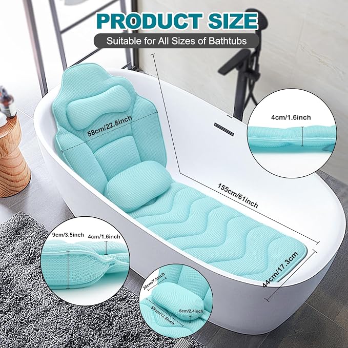 Full Body Bath Pillow for Bathtub - Image 7
