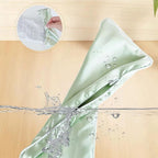 Lavender Eye Pillow, Hot or Cold Weighted Satin Eye Mask, Microwaveable Moist - Image 8