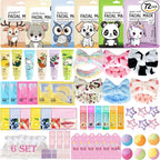 72PCS Spa Party Supplies for Women, Spa Party Favors Include Face Masks by Unknown